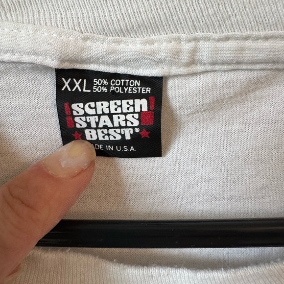 Screen Stars Best White T-Shirt - Picture 2 of 5